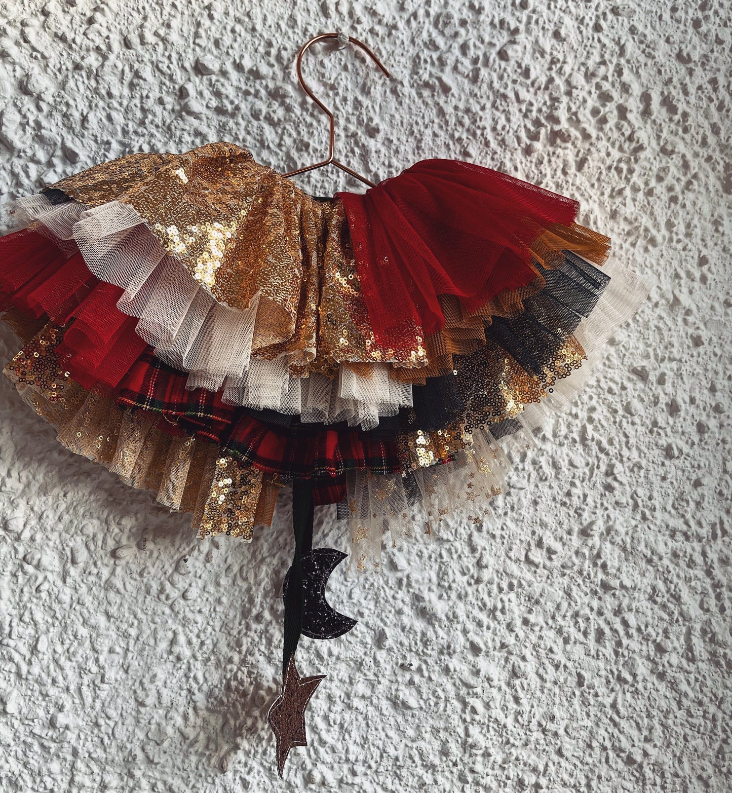 christmas day ruffle collar