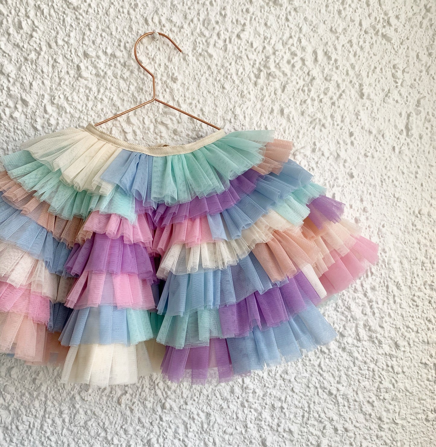 Kid Pastel rainbow mash up cape