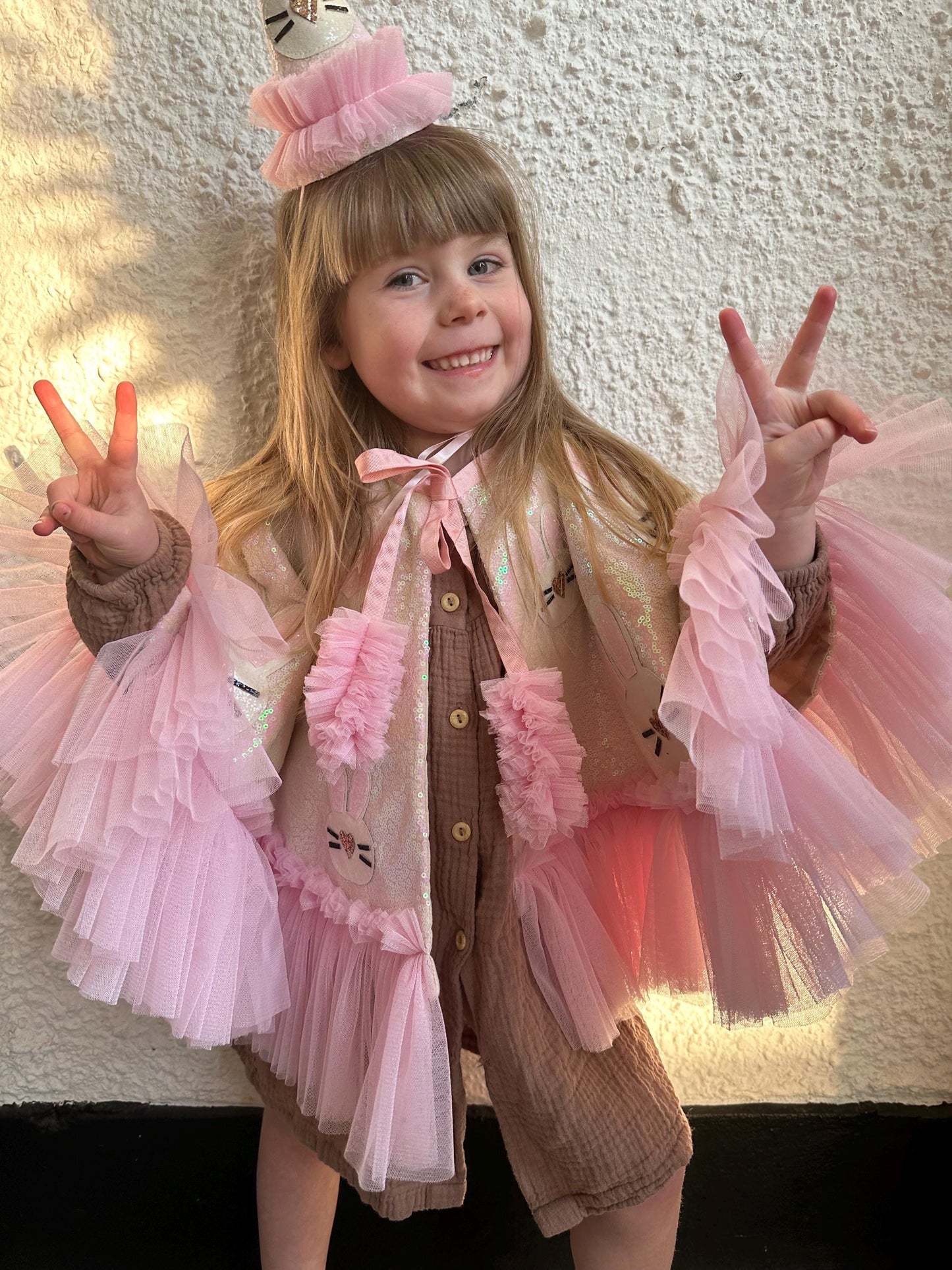 Easter bunny mini cape