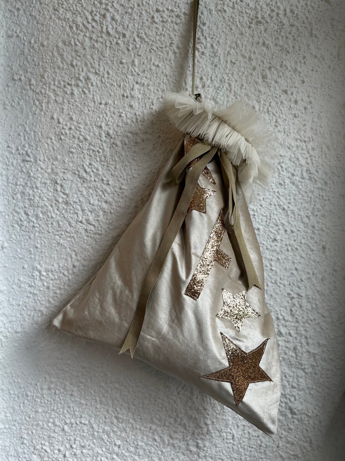 Christmas velvet sacks