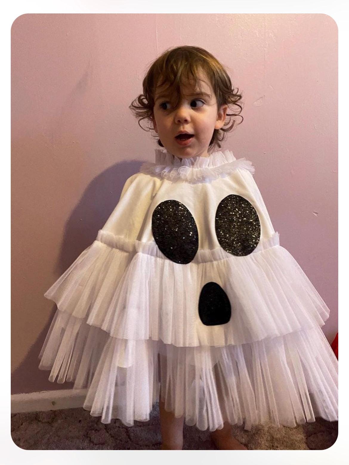 mini ghost tie back cape