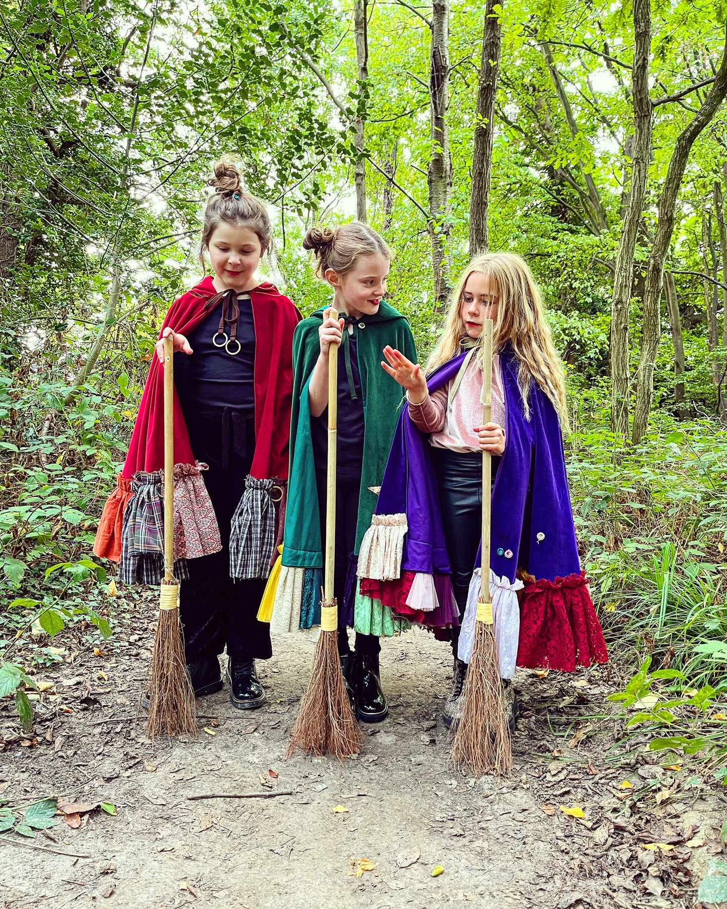 limited edition winifred sanderson hooded velvet cape