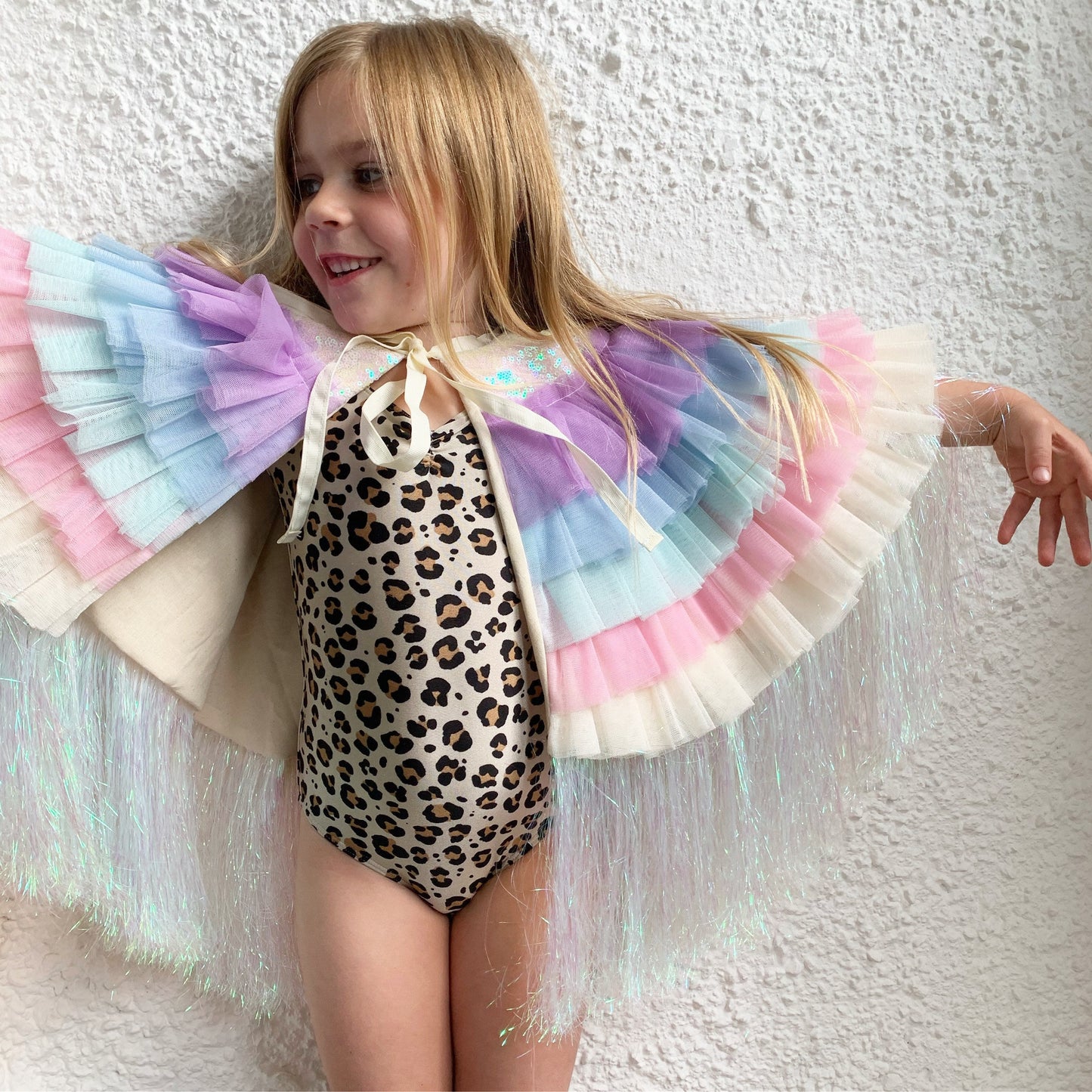 Unicorn textured cape