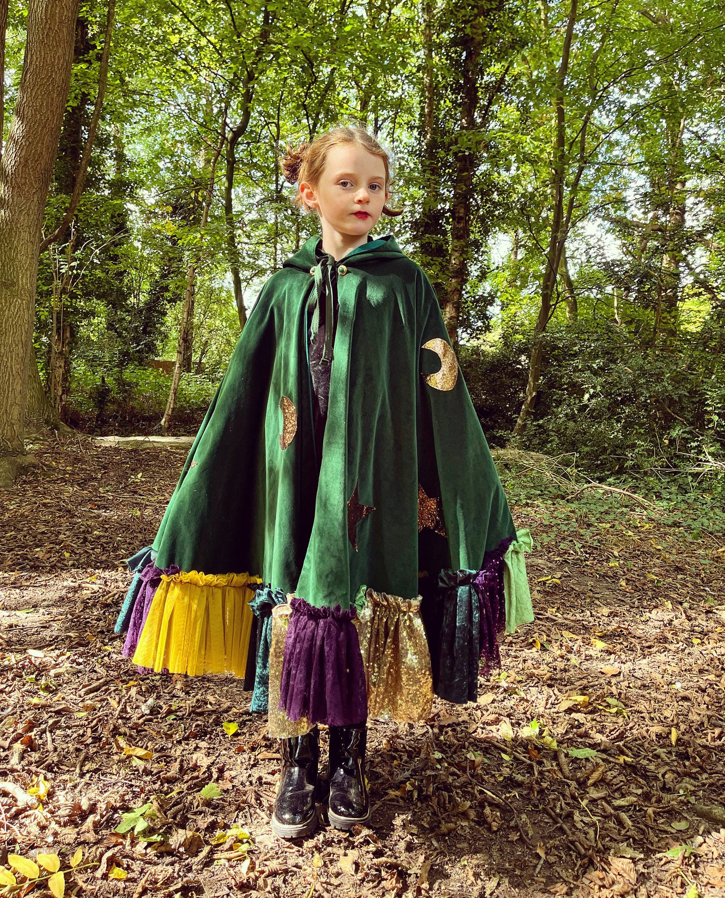 limited edition winifred sanderson hooded velvet cape