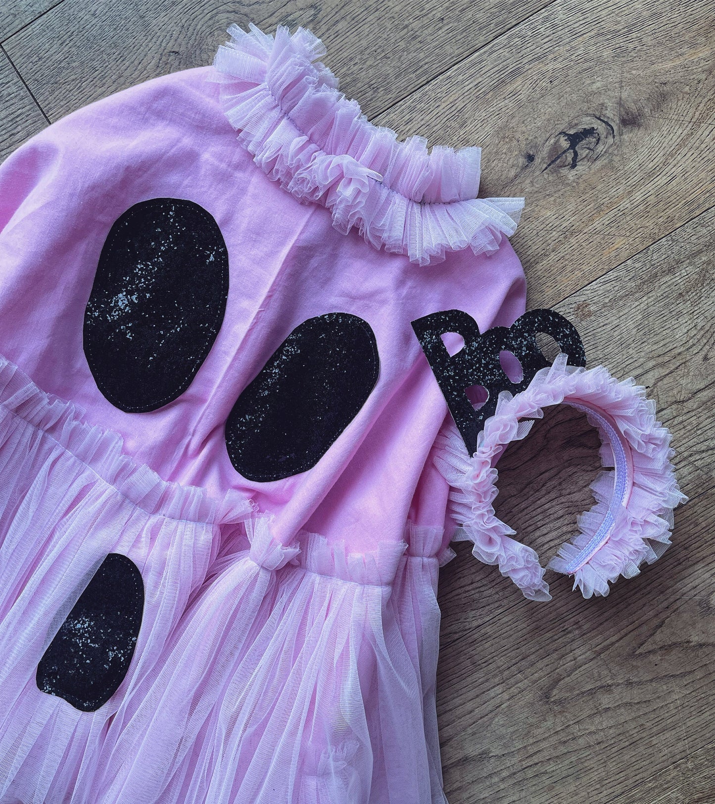 limited edition pink/black BOO headband
