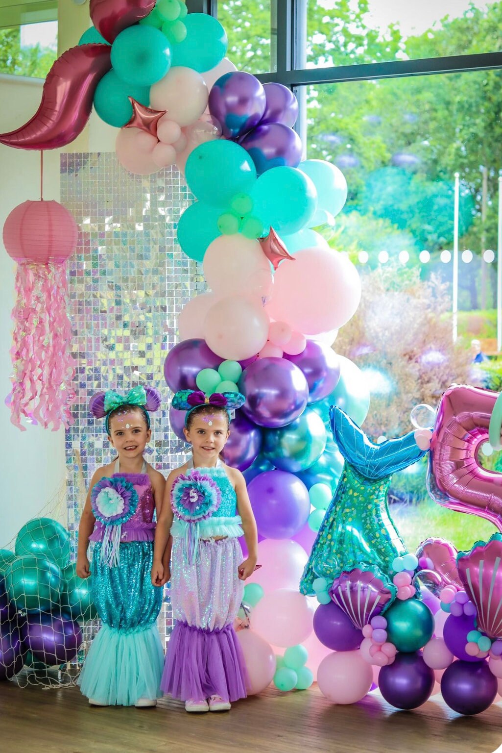 mermaid skirt/top set