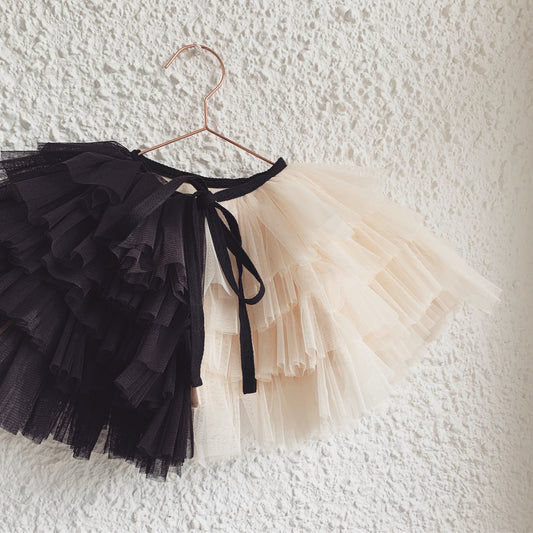 Cruella ruffle kid cape