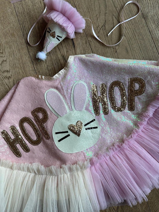 Hop Hop little bunny mini cape