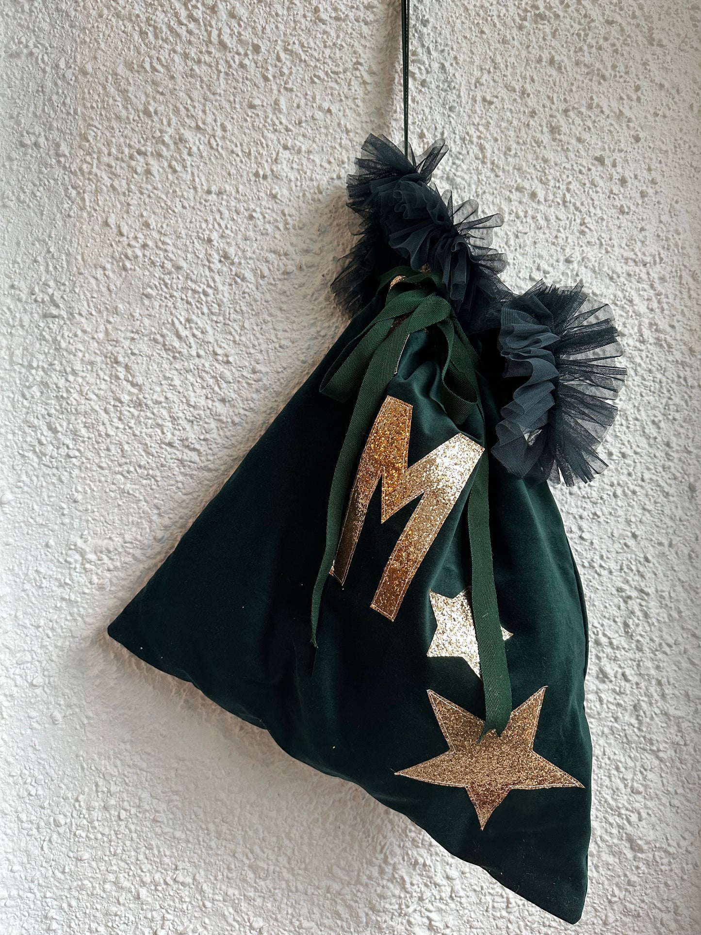 Christmas velvet sacks