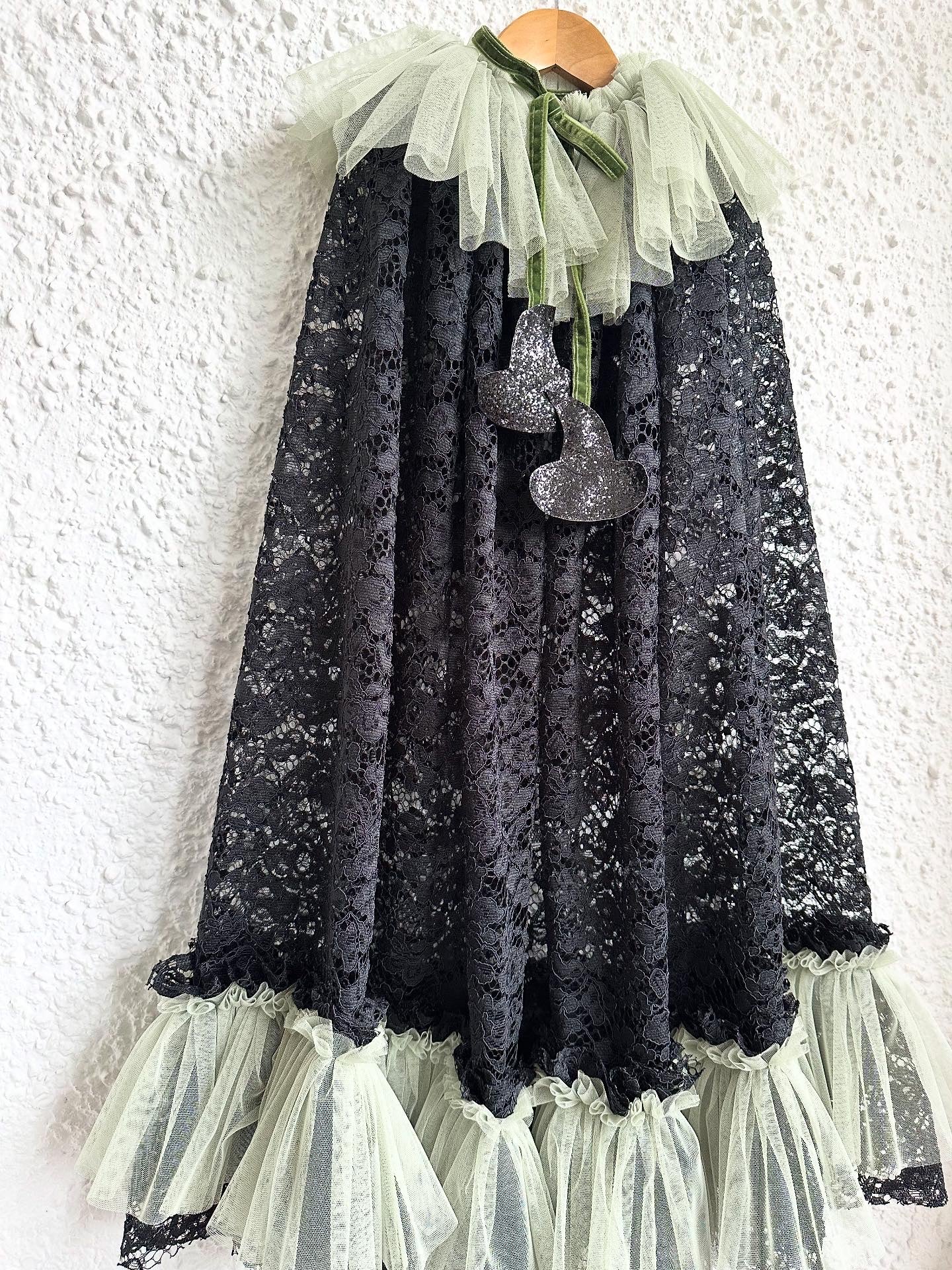 Elphaba inspired long cape