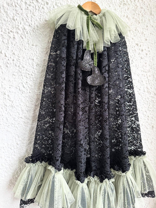Elphaba inspired long cape