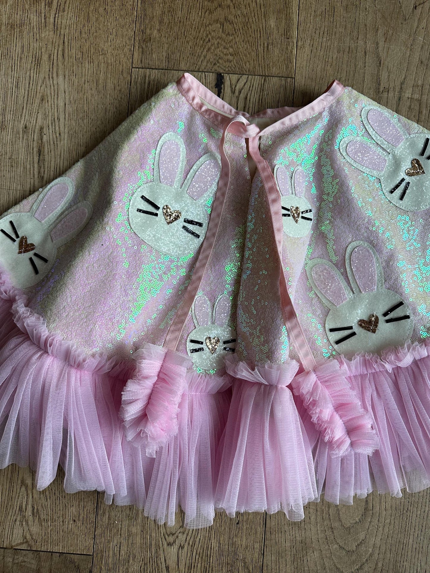 Easter bunny mini cape